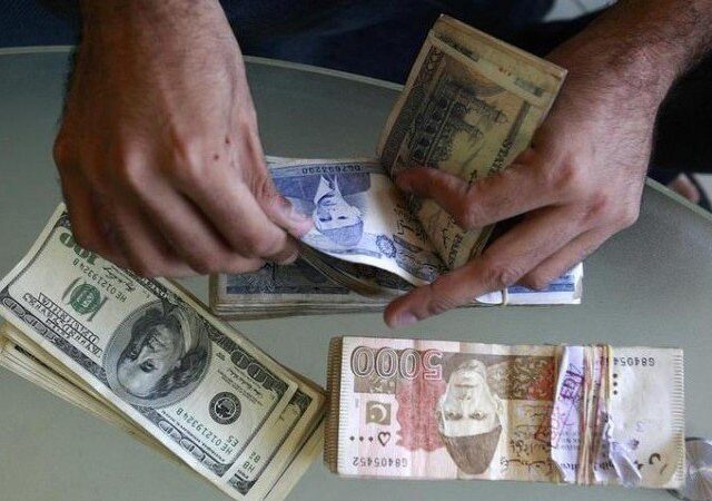 Rupee loses 4.10 against dollar in one day