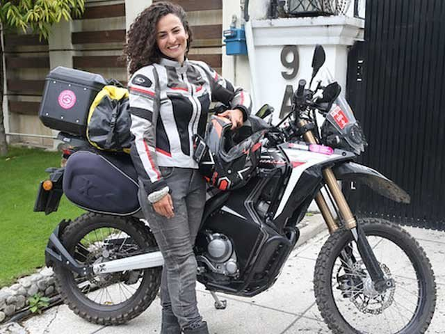 Turkish biker girl believes Pakistani hospitality is unmatched