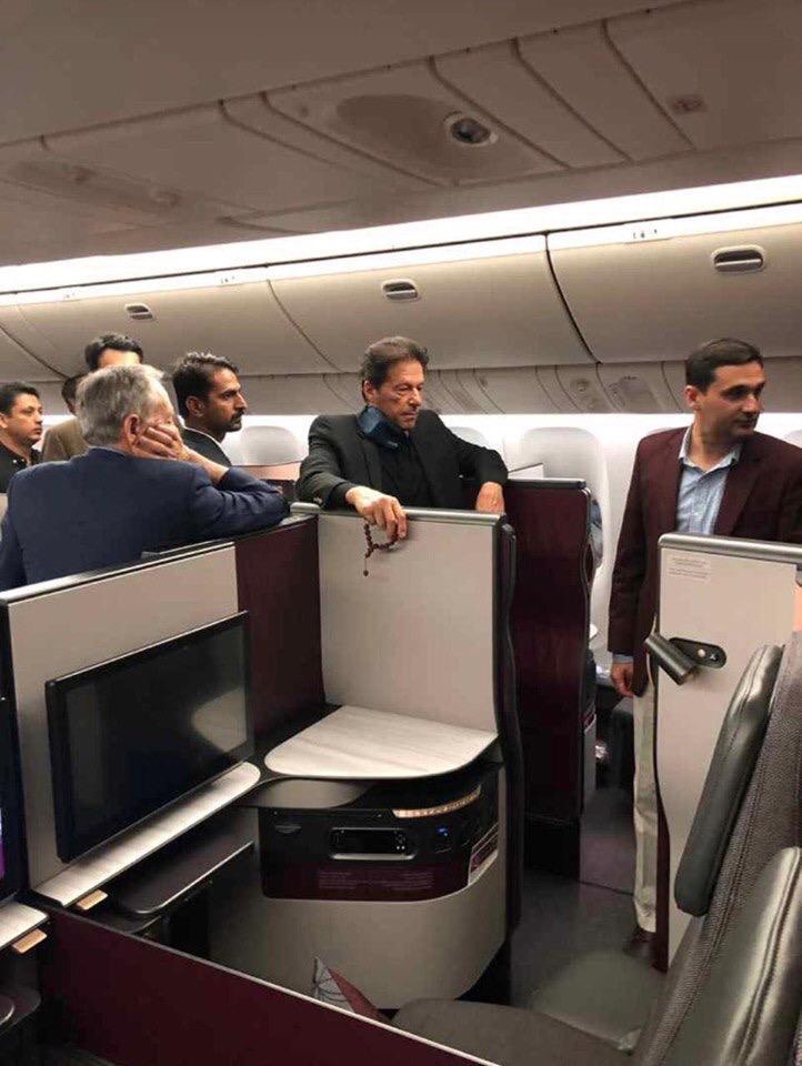 PM Imran continues austerity drive, travels on commercial flight