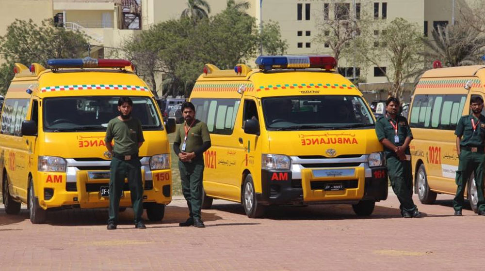 Aman ambulance service suspended