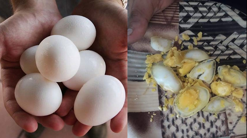 Plastic eggs being sold in Karachi; sellers arrested