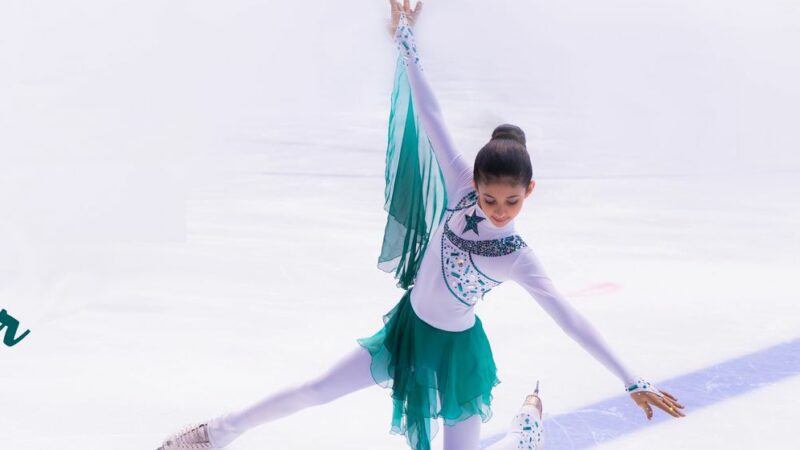 Pakistani girl won an international figure skating tournament in Austria