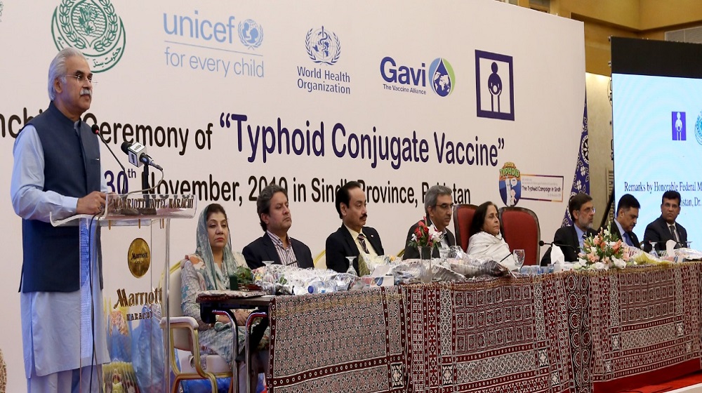 Pakistan becomes the first country to introduce a vaccine against drug resistant typhoid