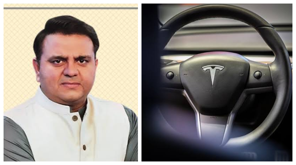 Fawad Chaudhry invites Tesla’s owner to set up EV car plant in Pakistan