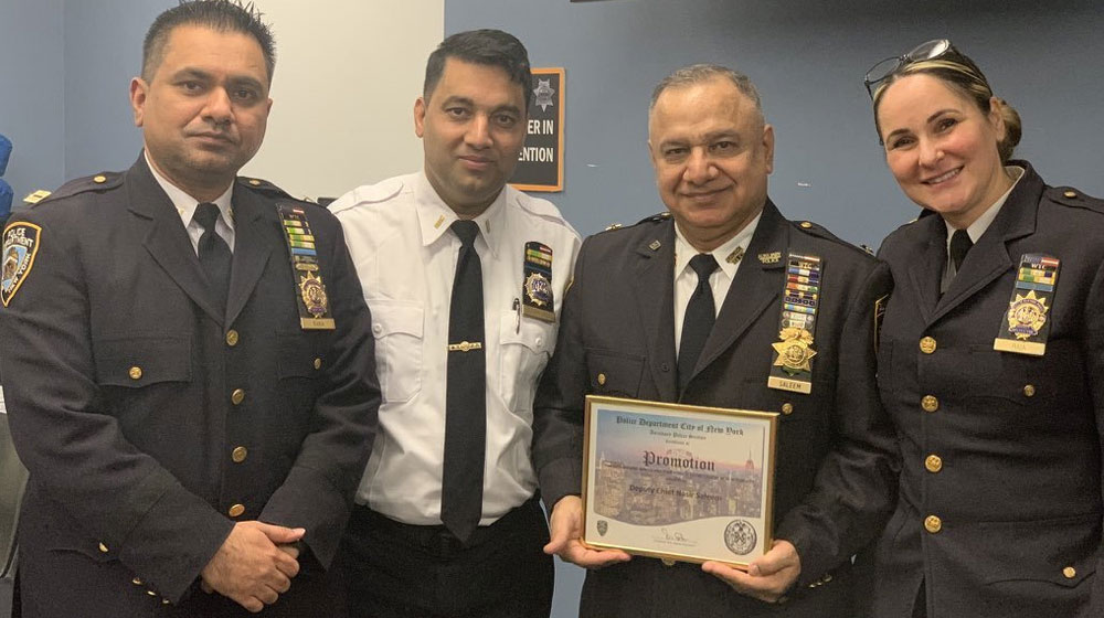 First Pakistani from America appointed as head of NYPD volunteer force