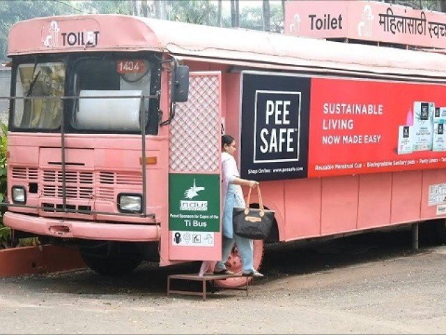 Indian firm turns buses into women’s toilets: washroom on wheels