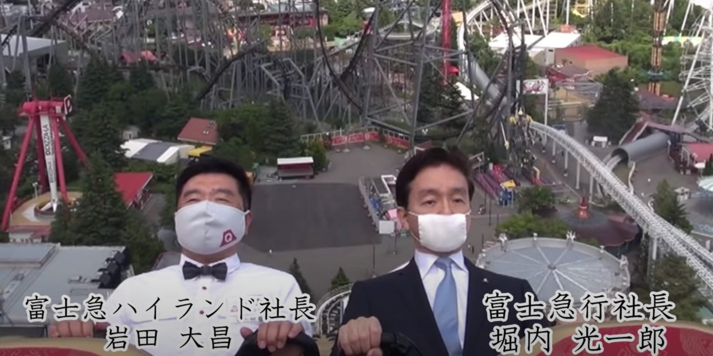 ‘Please scream inside heart’: Japanese riders expected to ride roller coasters calmly