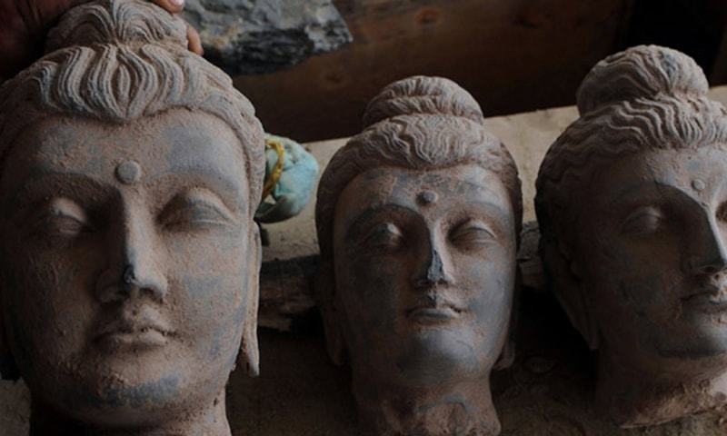 No place for history: Four men arrested in KPK for shattering ancient Buddha statue