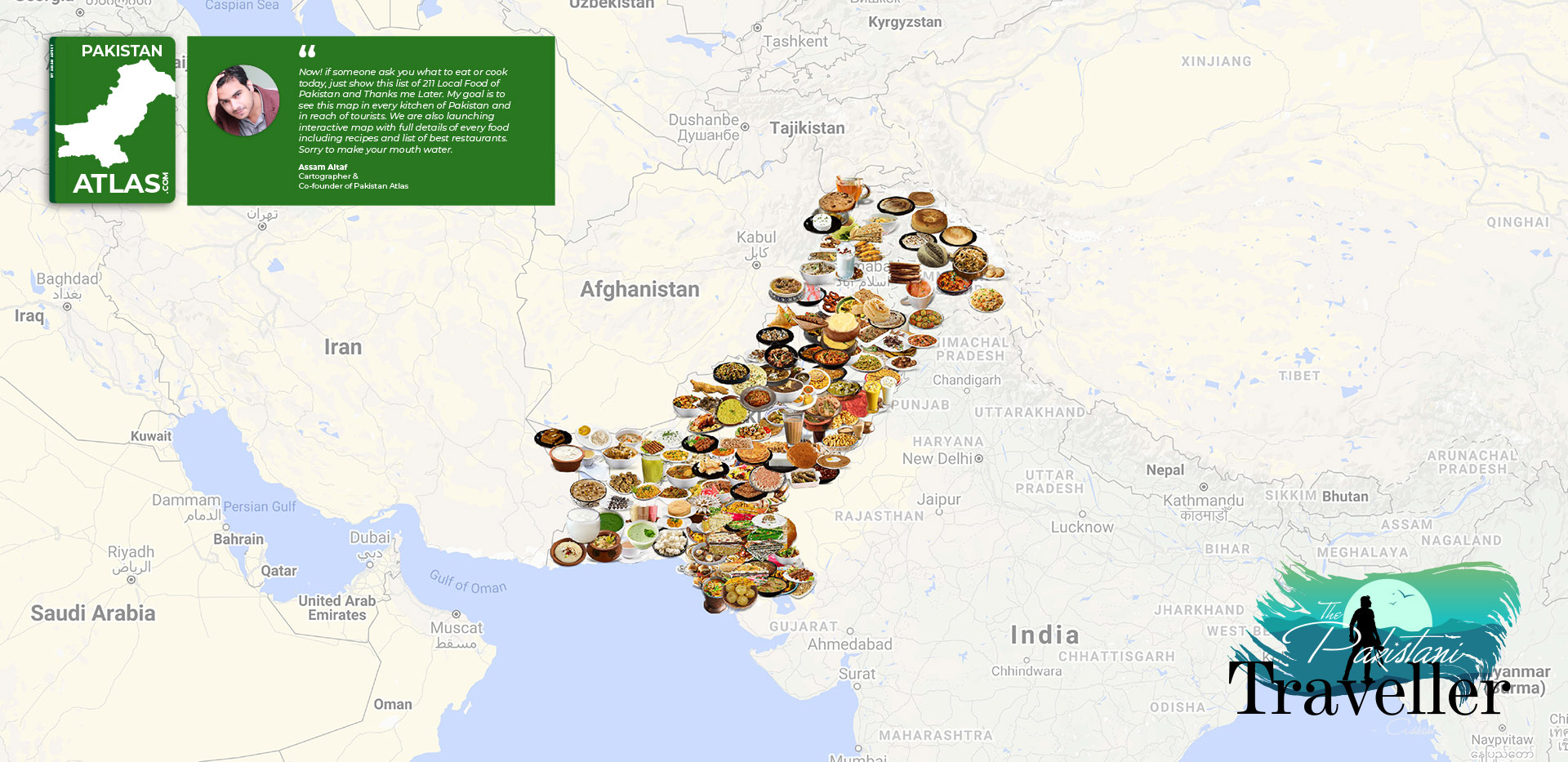 Pakistani artist curates country’s first complete traditional food map