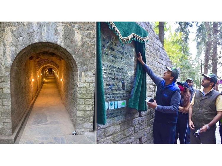 129-year-old British-era tunnel found from trash mound restored in Ayubia