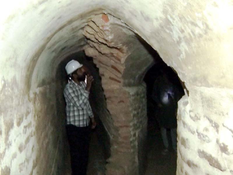 400-year-old tunnel discovered in Lahore Fort during restoration work