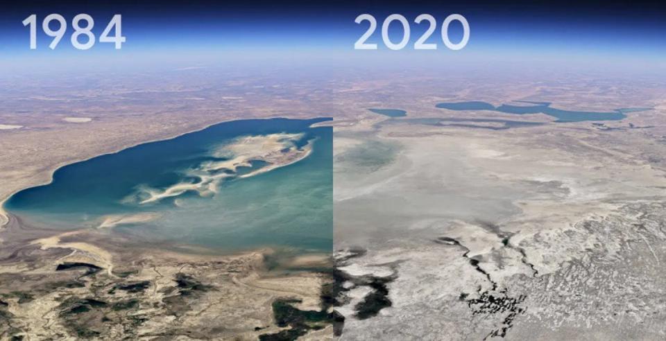 Google Earth’s timelapse feature shows shocking snippets of how the Earth has changed in last four decades