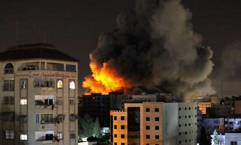 48 killed in Gaza as Israel launches hundreds of air strikes in the city