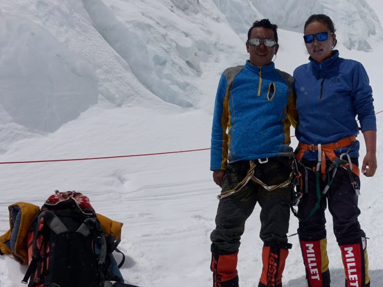 Mountaineer Lakpa Sherpa claims this is the most challenging season of his career