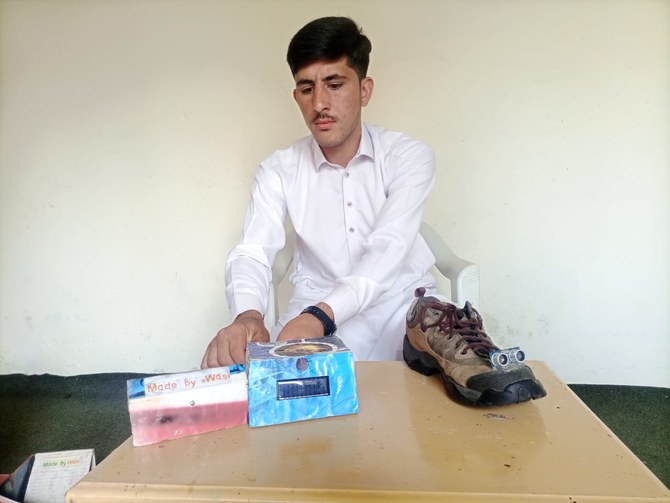 17-year-old Wasiullah designs smart shoes to make life easier for visually impaired