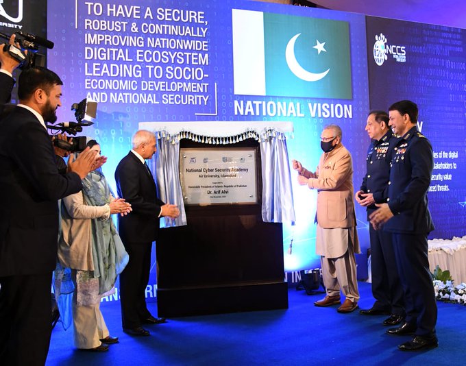 President Alvi inaugurates Pakistan’s first-ever National Cyber Security Academy