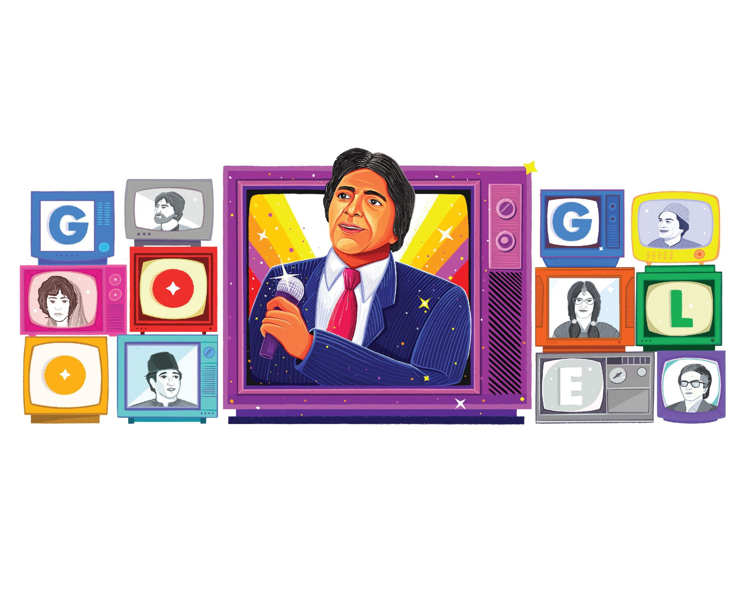 Google Doodle honors legendary Moin Akhtar on his 71st birth anniversary