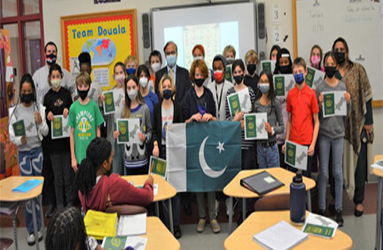 Washington DC Public Schools promoted Pakistan’s beautiful landscapes, cultural heritage, and exotic cuisine