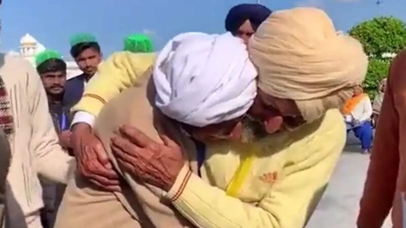 Kartarpur corridor reunites two brothers