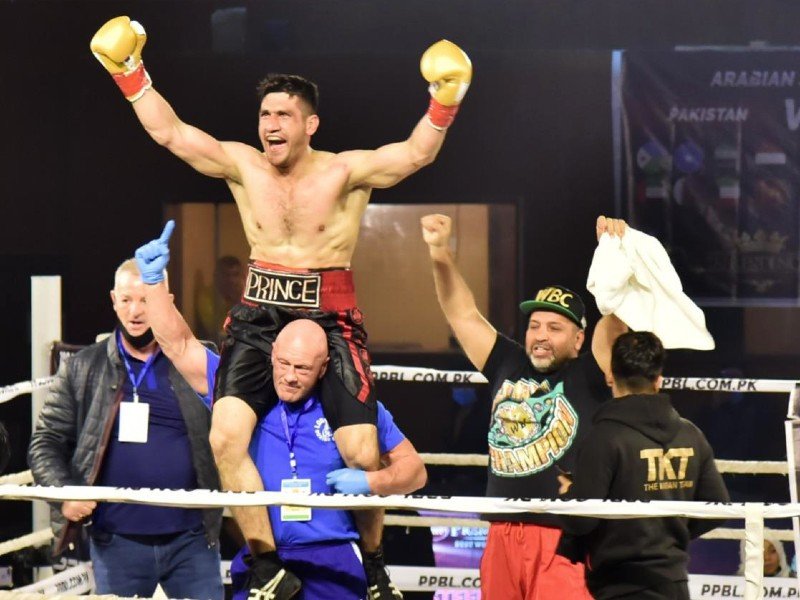 Pakistani boxer Muzaffar Khan wins Arabian Sea Championship title