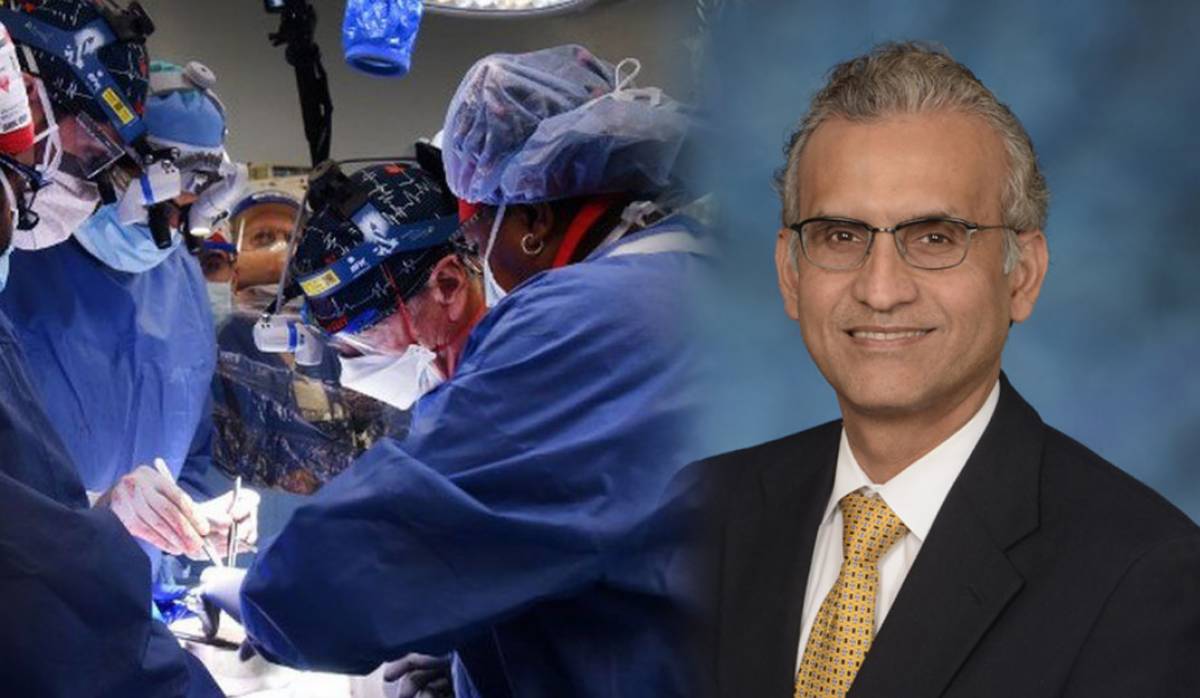 Pakistani-born US physician makes history by implanting a gene-edited pig heart in human
