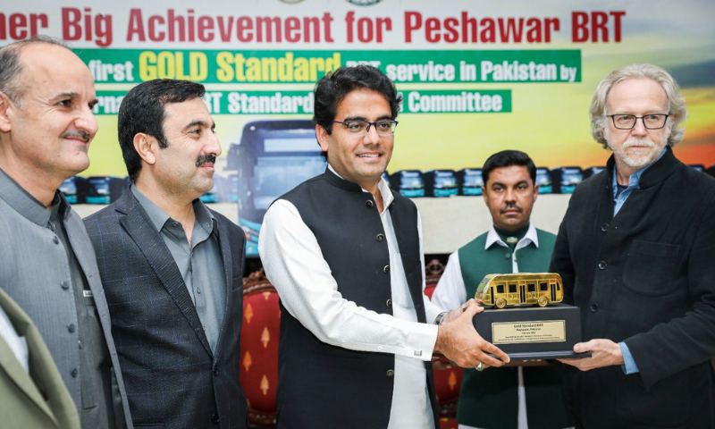 Peshawar BRT achieves the world’s highest ranking in BRT service