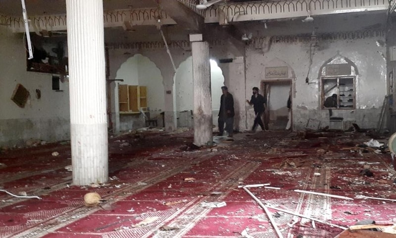 At least 30 dead in suicide blast inside a Shia mosque in Peshawar