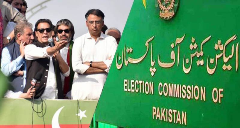 What does the ECP ruling in prohibited funding case mean for PTI?