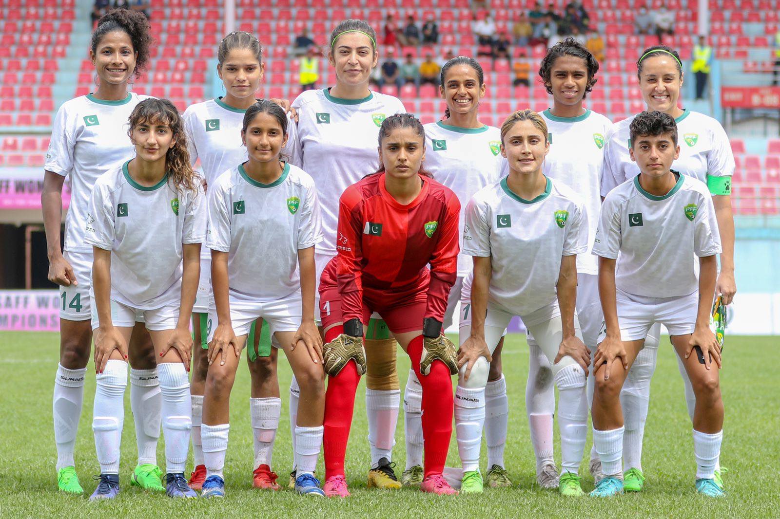 Pakistan’s women’s football team claim historic victory after eight years