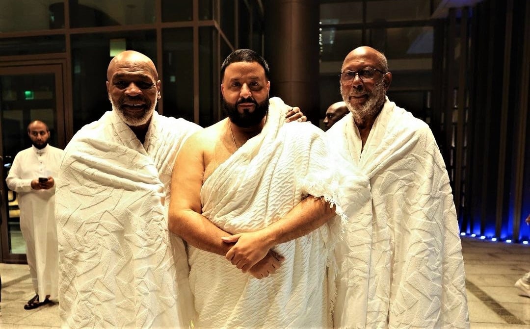 Mike Tyson, DJ Khaled visit Mecca to perform Umrah