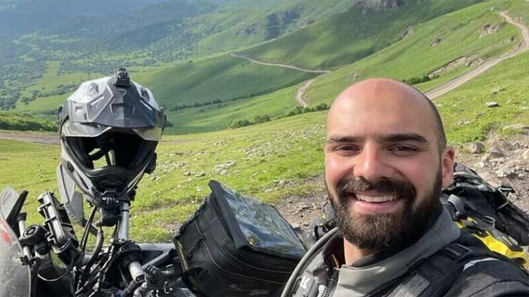 Portuguese tourist on a mission to travel 50 countries on bike loses life after collision with a pick-up truck in Balochistan